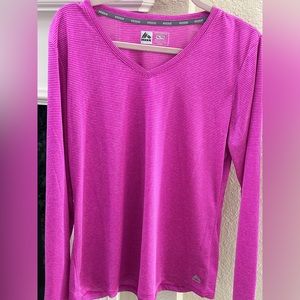 RBX Performance long sleeve shirt - berry